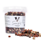 Snack'it Semi-Moist Mini Hearts Mix 500g - nikos happy tail