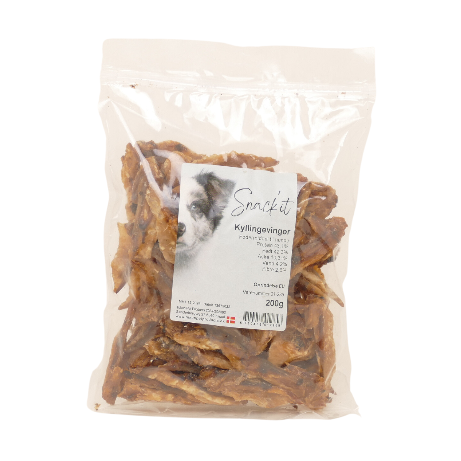 Snack'it Kyllingevinger 200g - nikos happy tail