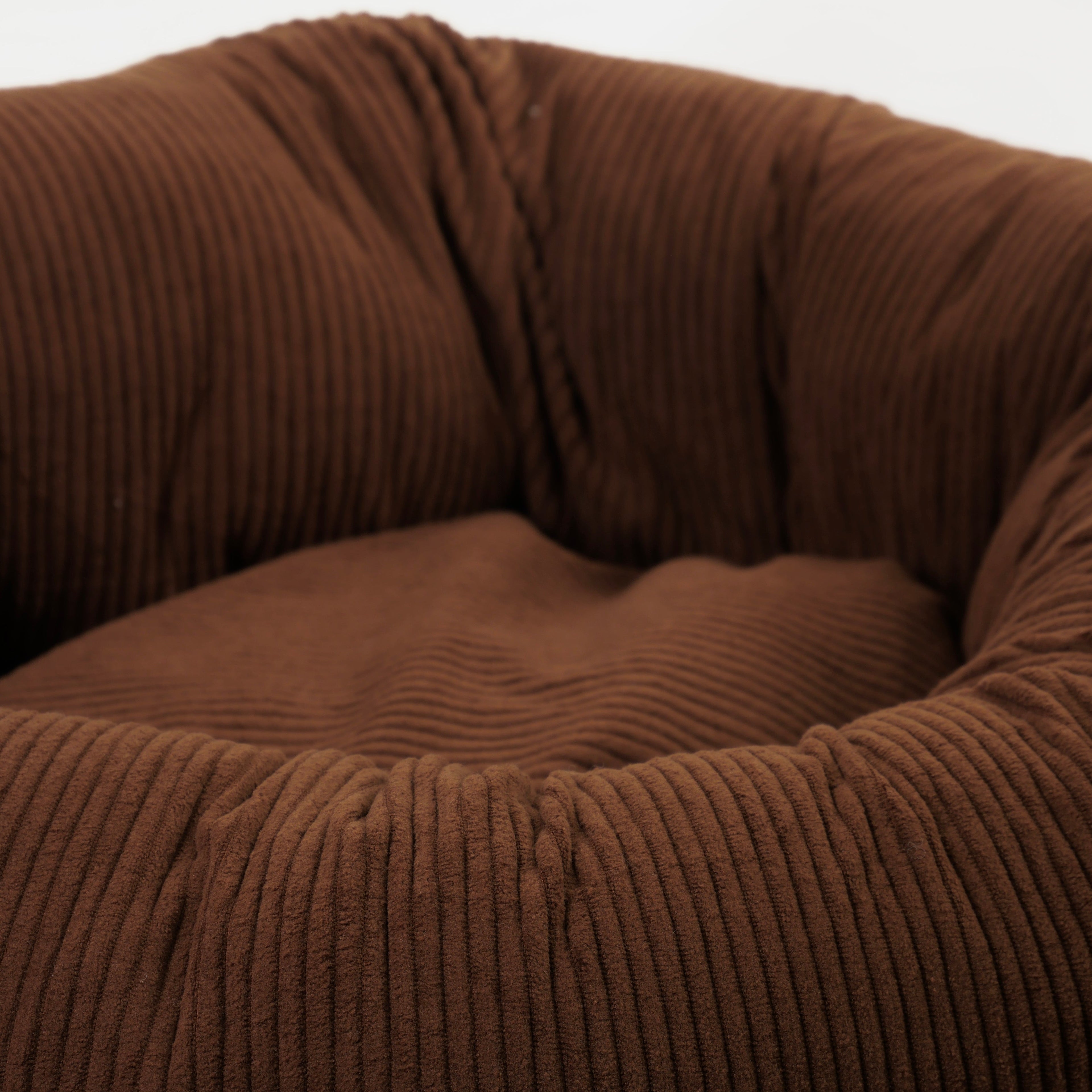 Alfred Hundeseng i fløjl Mocca Brown