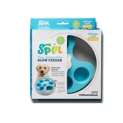 Paw Spin Aktiverings slowfeeder Blue