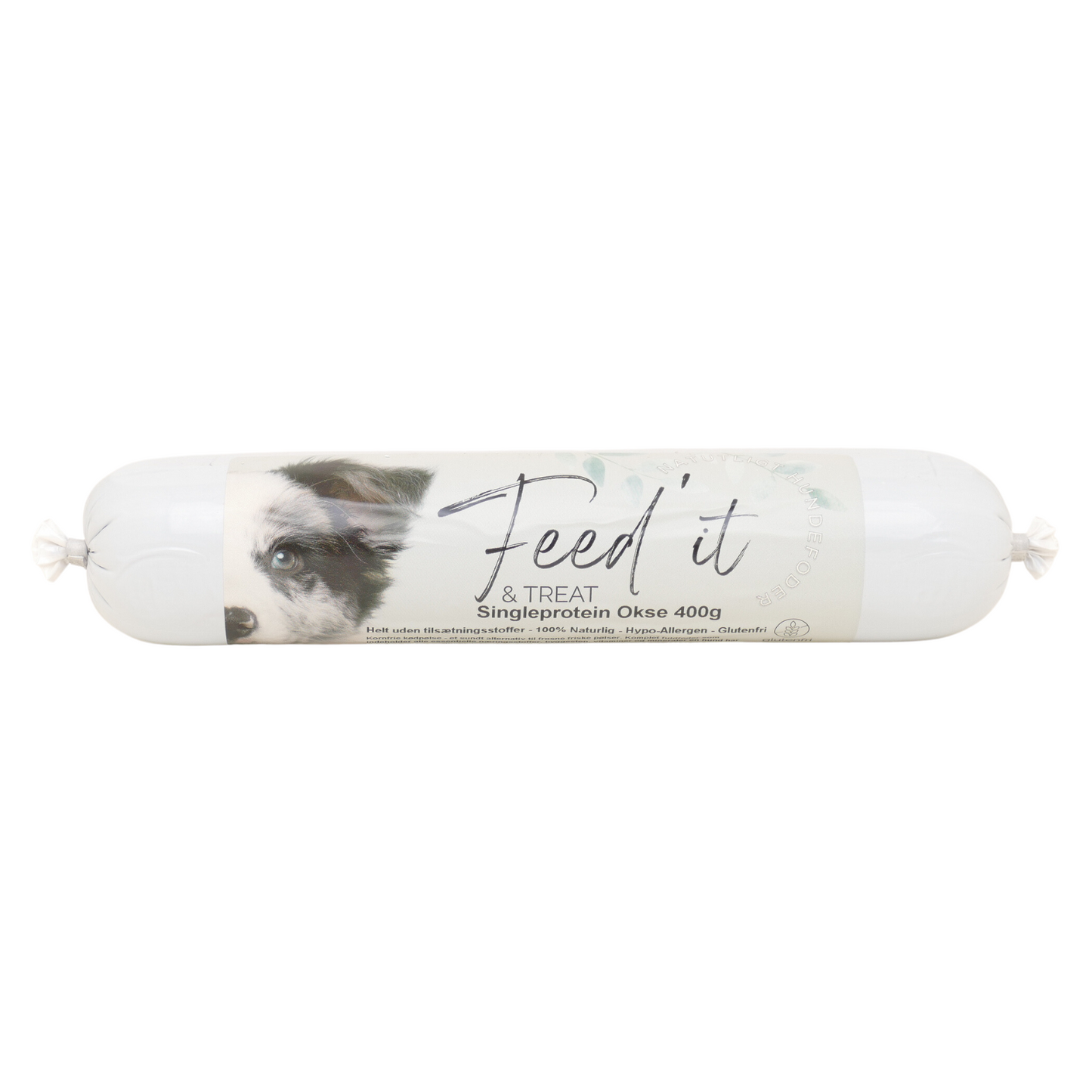 Feed'it & Treat Singleprotein Okse 400g - nikos happy tail