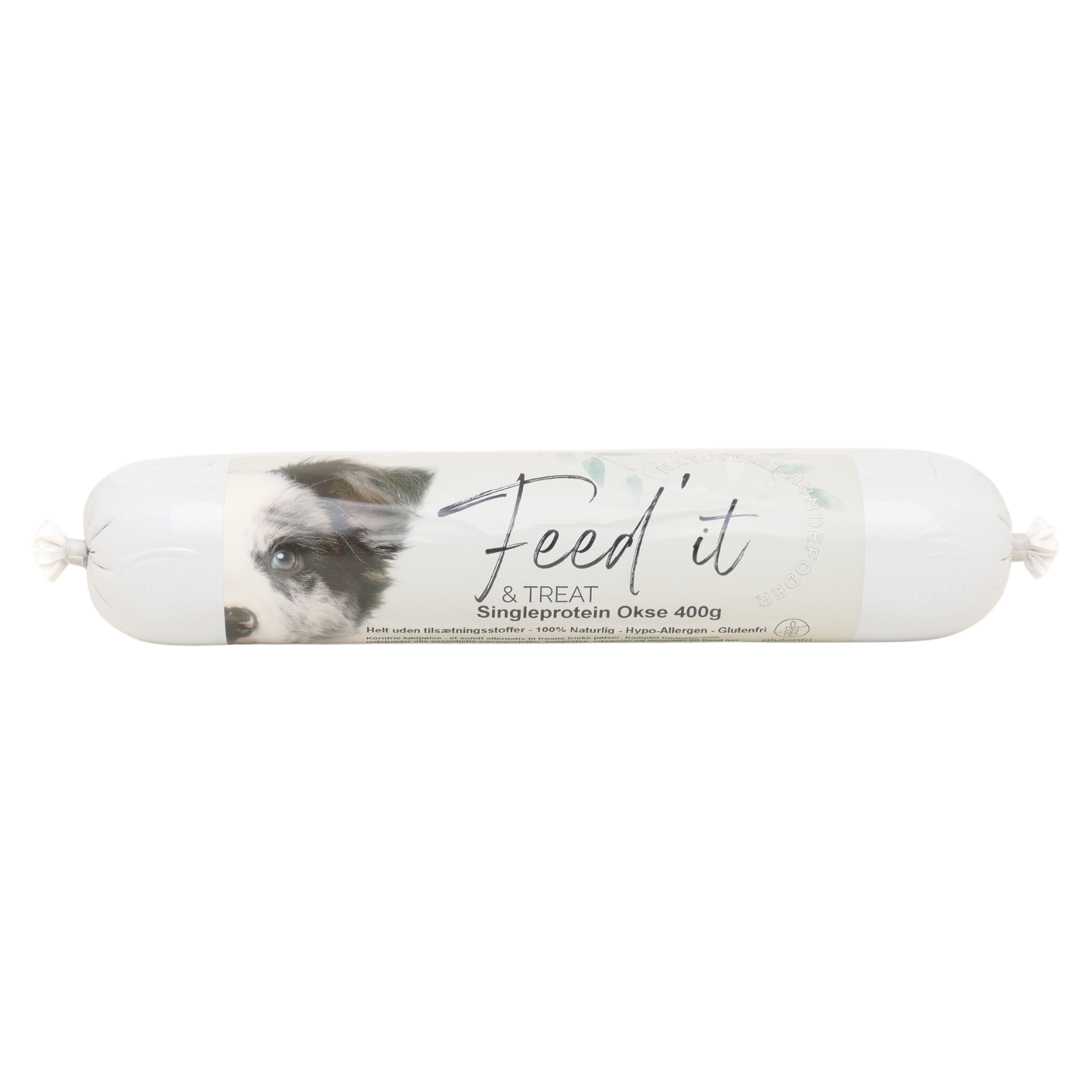 Feed'it & Treat Singleprotein Okse 400g - nikos happy tail