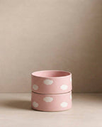 Pink Cloud Keramikskål 16,5 cm, sæt med 2 stk.