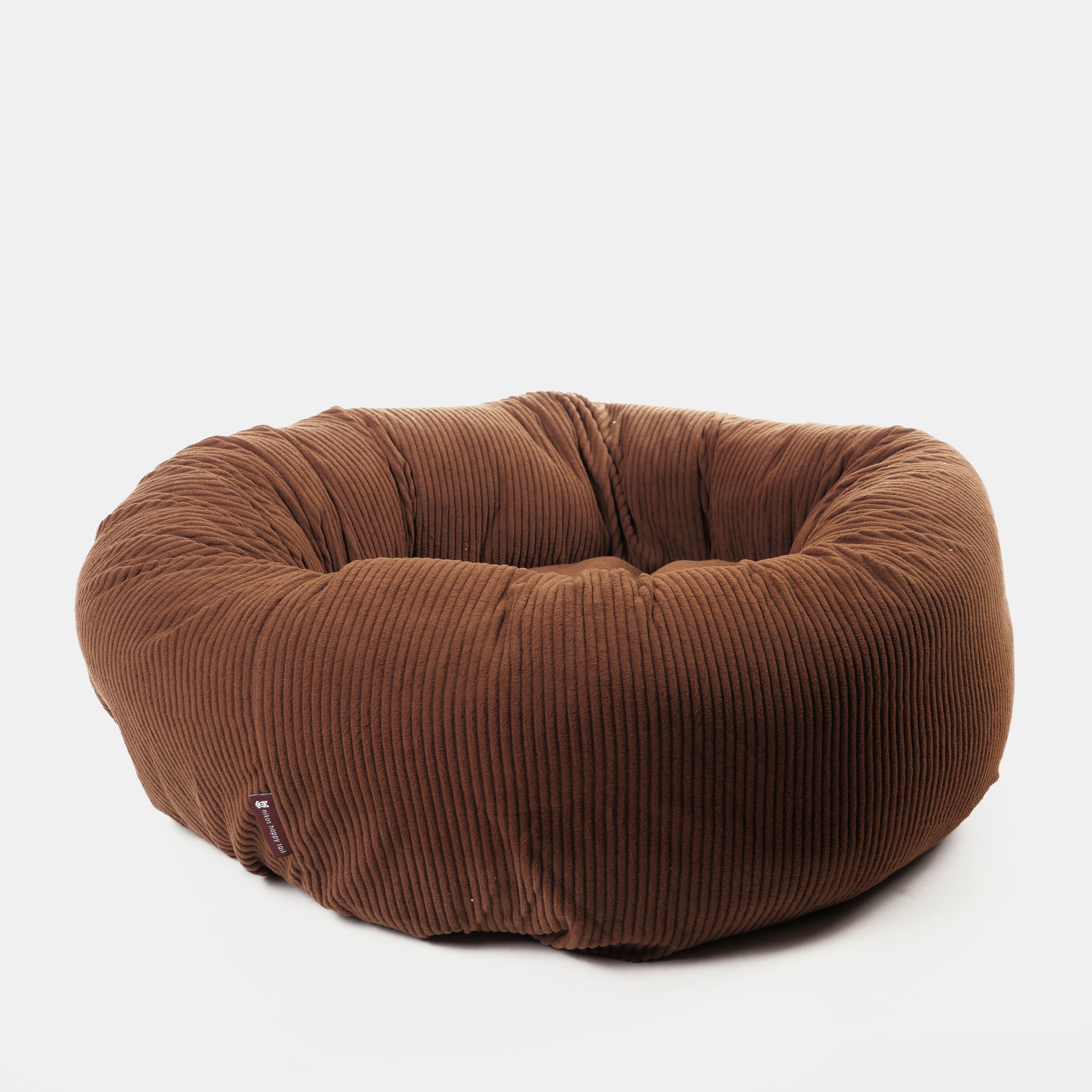 Alfred Hundeseng i fløjl Mocca Brown