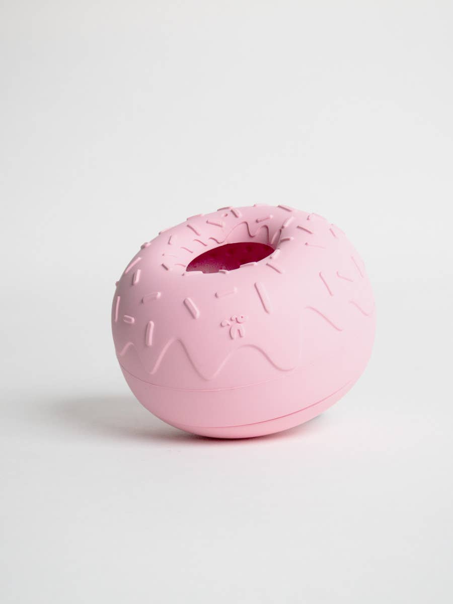 Aktivitetslegetøj til hund - Yoomy Donut - Lyserød