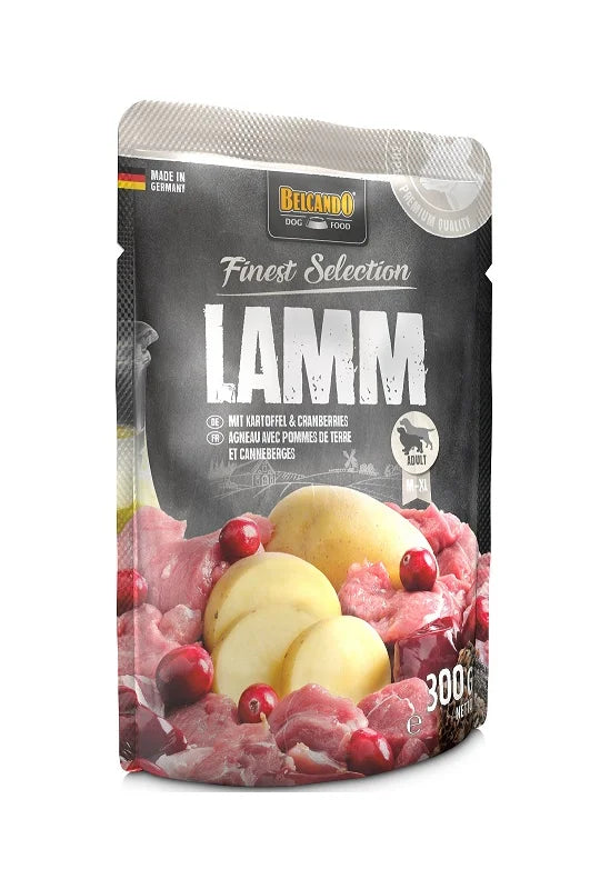 Belcando Pouches Lam med kartoffel & tranebær 300 gr.