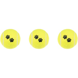 Tennisbold Paw Print 3 stk.