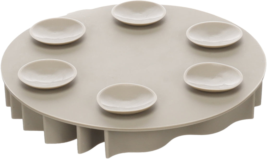 Slow feeder insert Kaja Taupe Ø15cm