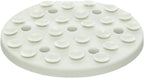 Lick Pad Fleur Light Green Round ø20cm