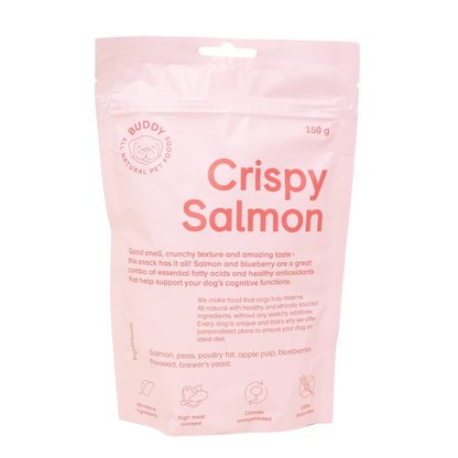 Crispy Salmon Godbidder - nikos happy tail