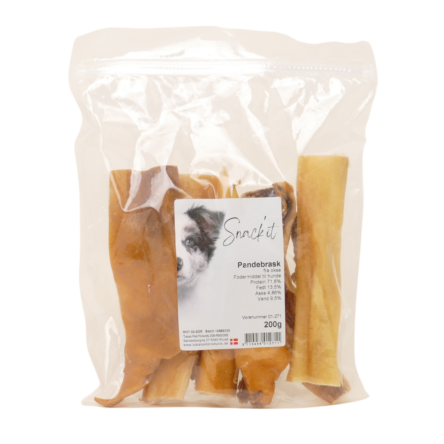 Snack'it Pandebrask 200g - nikos happy tail