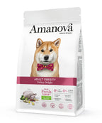 Amanova Lækker Kalkun - Fedtfattigt hundefoder mod overvægt - 10 kg