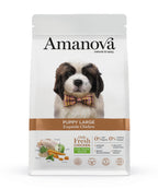Amanova Udsøgt Kylling - Hvalpefoder til store hunde - 12 kg