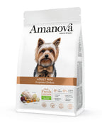 Amanova Udsøgt Kylling - Voksen hundefoder til små hunde - 7 kg