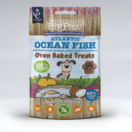 Atlantic Ocean Fish Oven Baked Treats - 130g