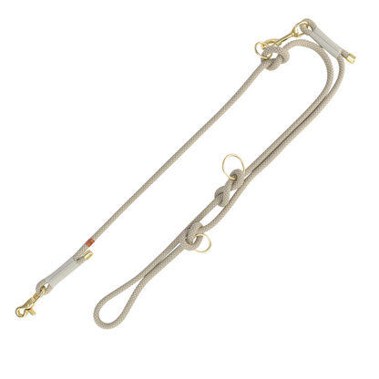 Soft Rope Justerbarline Beige - nikos happy tail