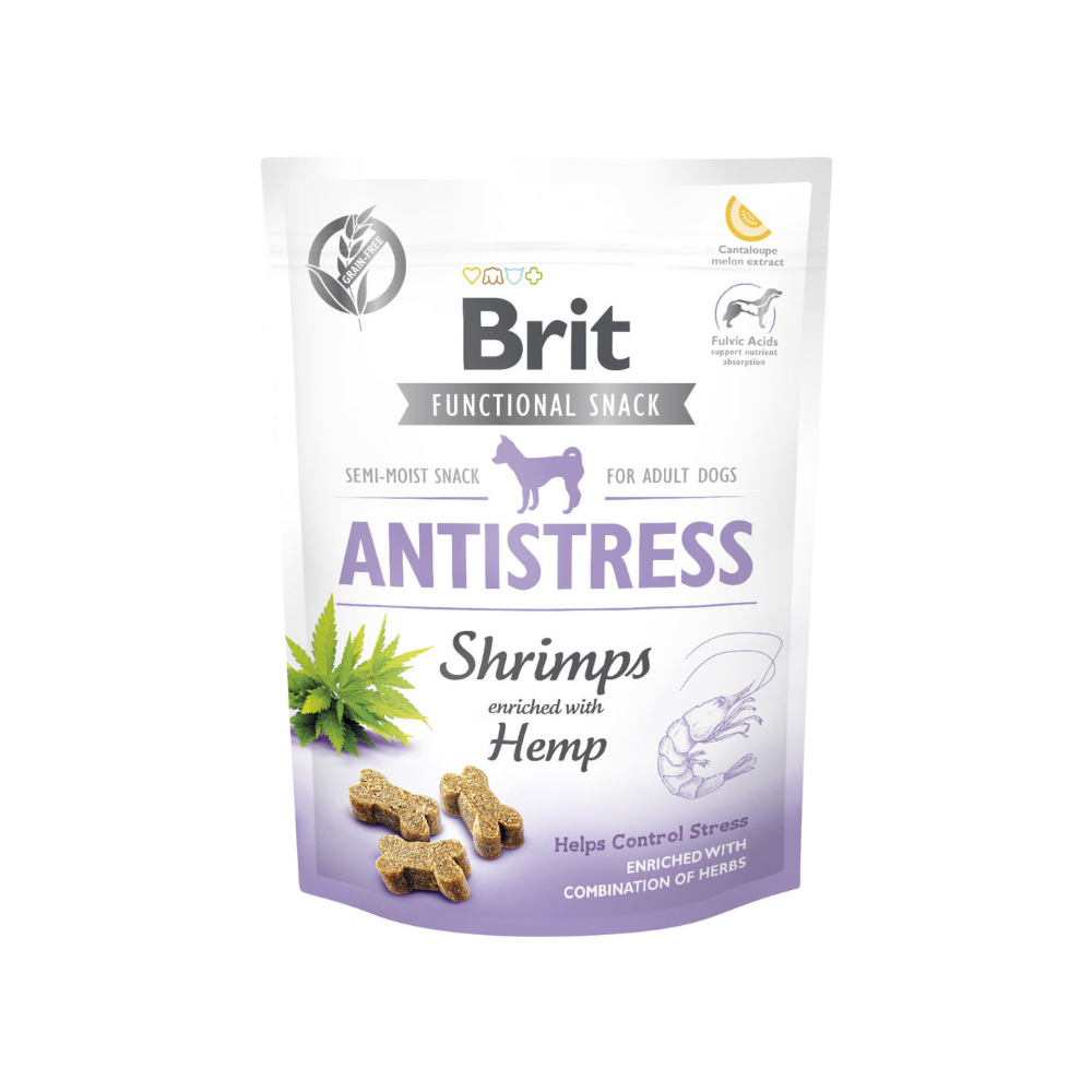 Care Functional Snack Antistress Shrimps - nikos happy tail