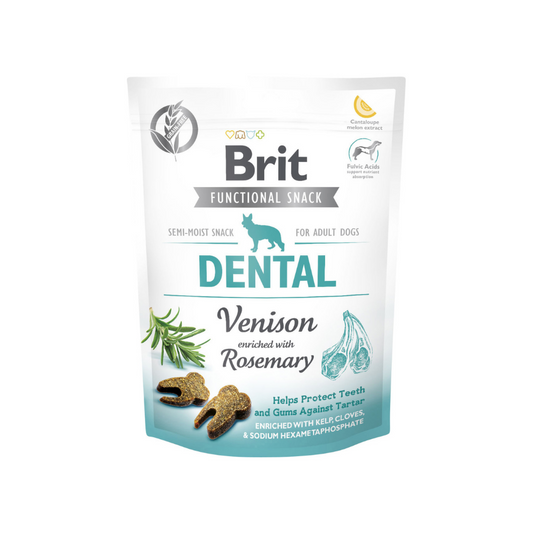 Care Functional Snack Dental Venison - nikos happy tail