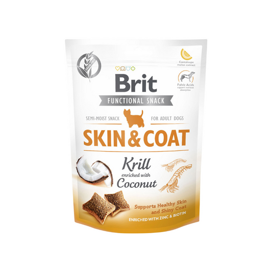 Care Functional Snack Skin+Coat Krill - nikos happy tail