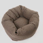 Nora Hundeseng i bouclé Brown