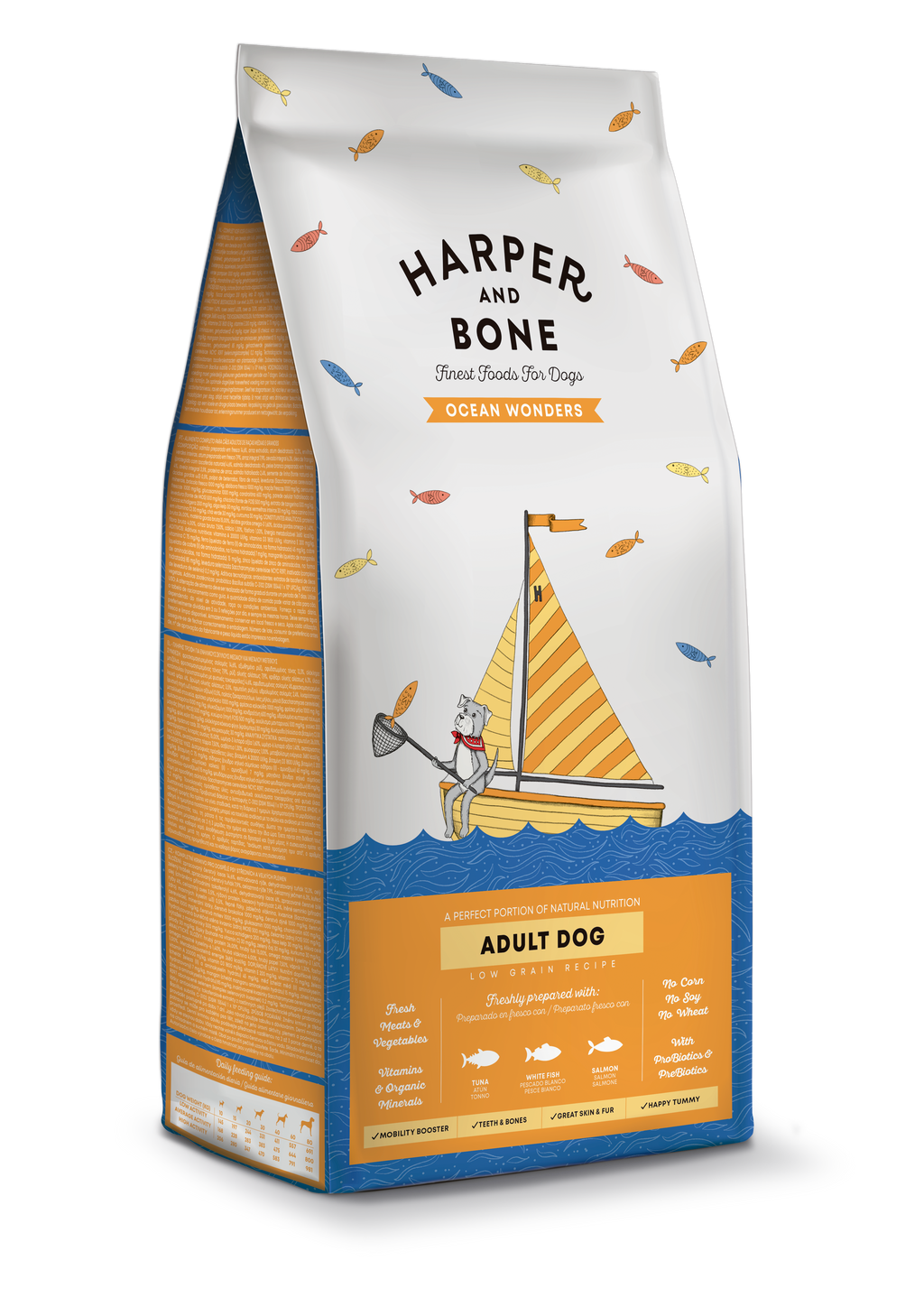 Haper & Bone Ocean Wonders - Voksen hundefoder - 12 kg