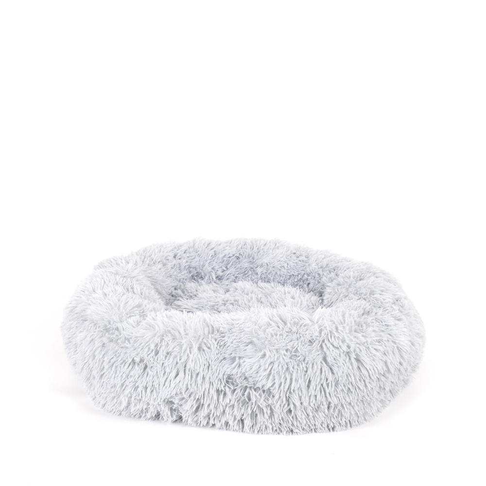 Happy Sleep Donut Hundeseng Light Grey
