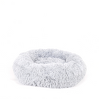 Happy Sleep Donut Hundeseng Light Grey