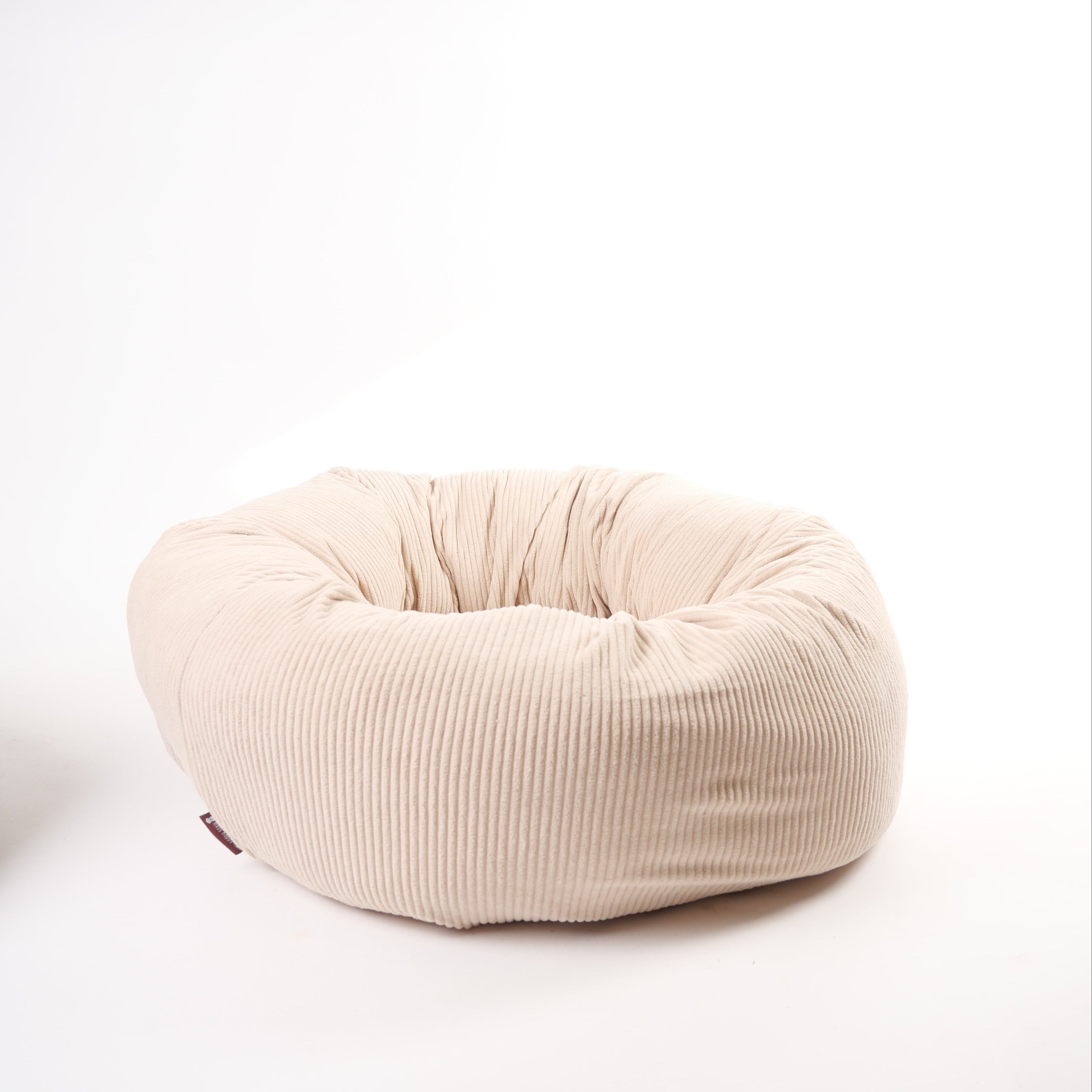 Alfred Hundeseng i fløjl Latte Beige