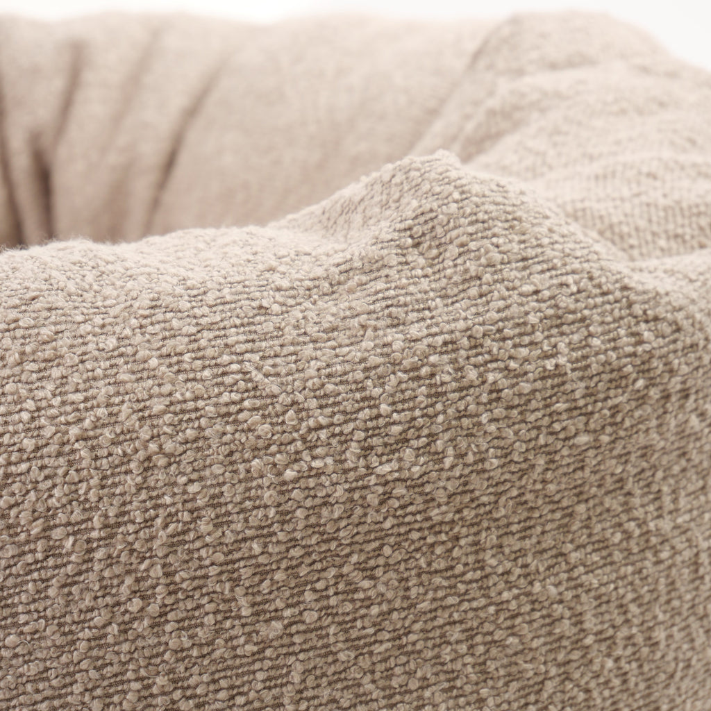 Nora Hundeseng i bouclé Beige