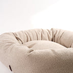 Nora Hundeseng i bouclé Beige