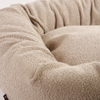 Nora Hundeseng i bouclé Beige