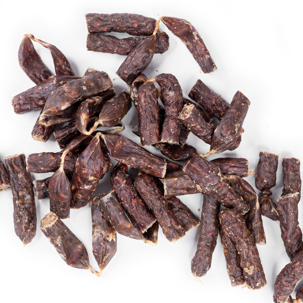 Vildtpølsestykker 500g