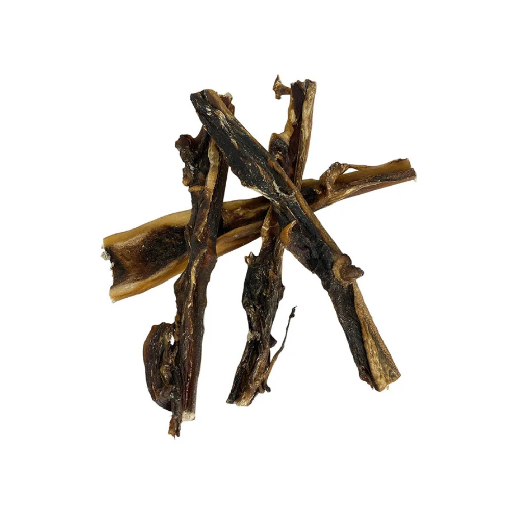 Oksehovedhud hårdt 25 cm. 1 kg.