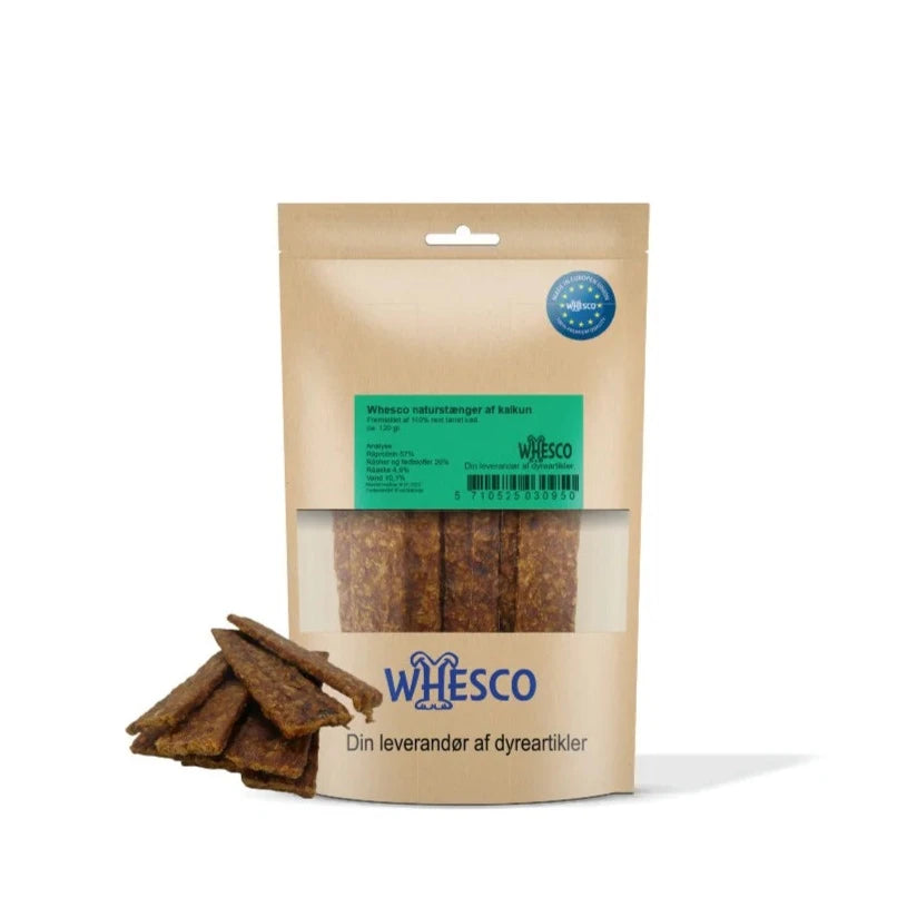 Naturstænger Kalkun 120g