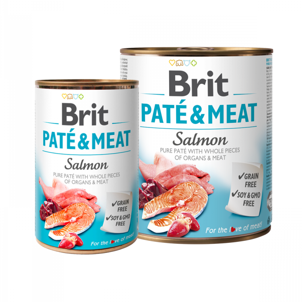 Brit Pate & Meat Salmon 400 g