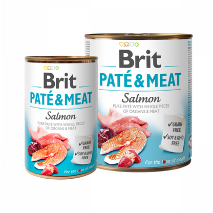 Brit Pate & Meat Salmon 400 g