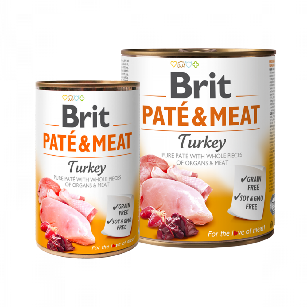 Brit Pate & Meat Turkey 400 g